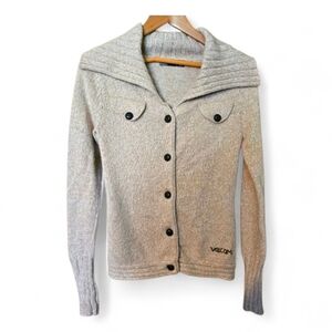 VOLCOM Button Down Cardigan - Size Small